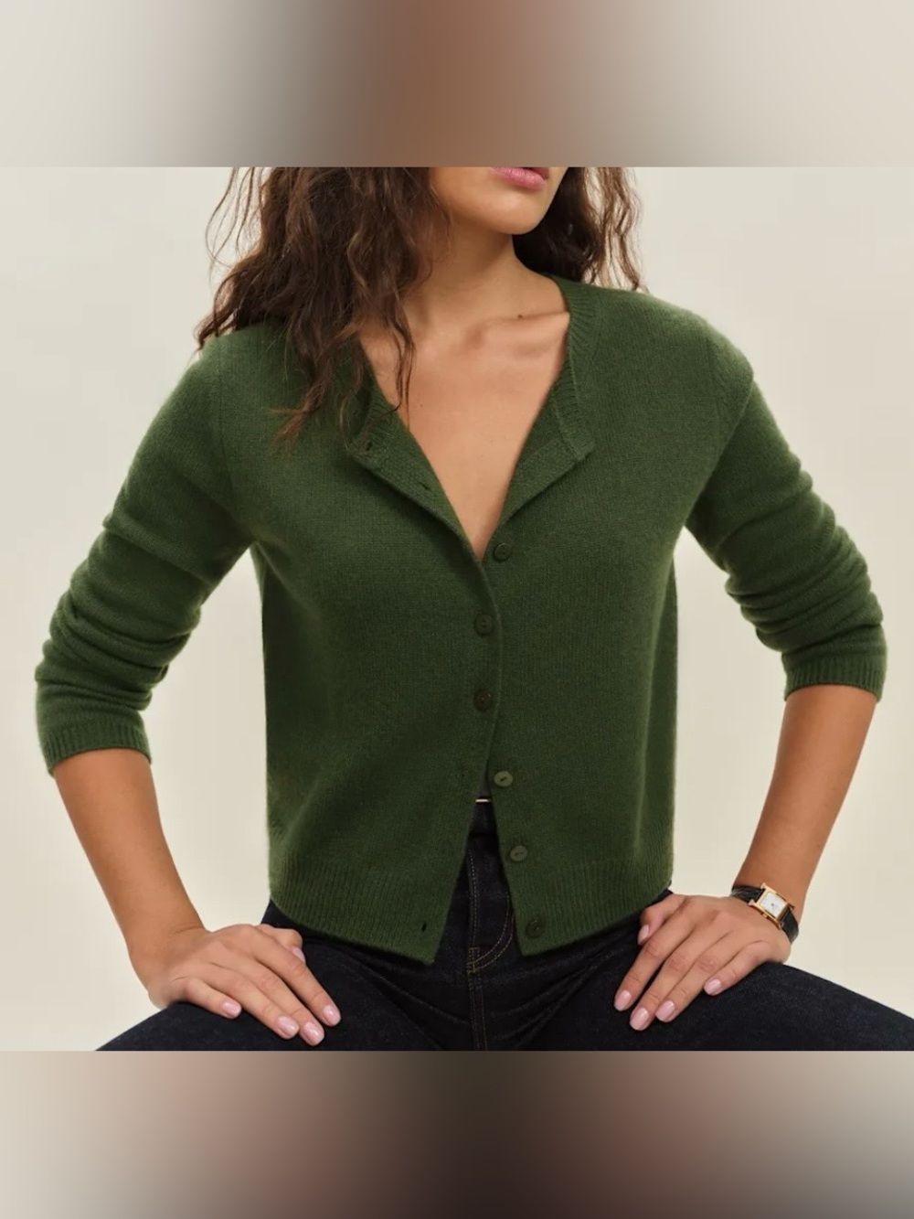 Theory 100% Cashmere Cardigan. Size M.
